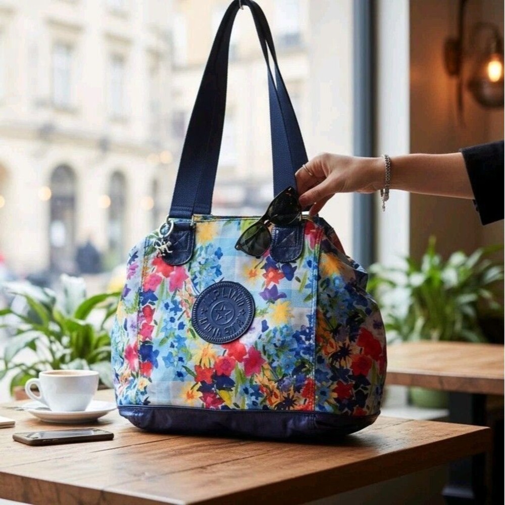 Kipling Large Floral Crossbody Shoulder Bag